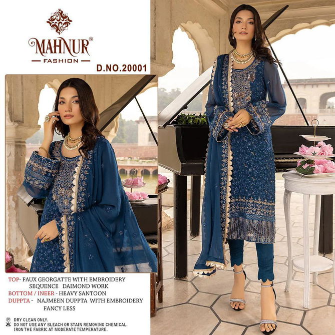 Mahnur Fashion Vol 20 Pakistani Suits Catalog